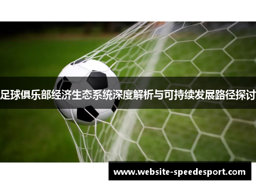 足球俱乐部经济生态系统深度解析与可持续发展路径探讨